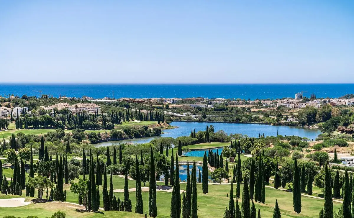 Los Flamingos golf resort with Mediterranean sea views and luxury villas